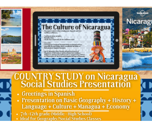 Country Study Presentation - Nicaragua - Geography - Central America