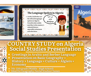Country Study Presentation on Algeria - North Africa - Maghreb