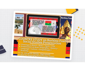 Country Study Presentation on Burkina Faso - Africa