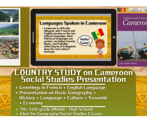 Country Study Presentation on Cameroon - Africa