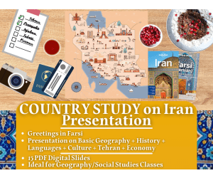 Country Study Presentation on Iran - West Asia - Middle East