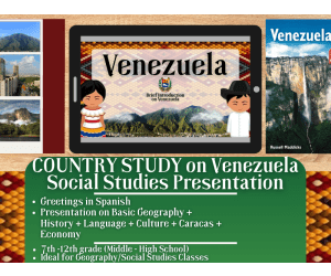 Country Study Presentation on Venezuela - South America