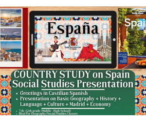 Country Study Presentation - Spain - South Europe - Mediterranean Sea
