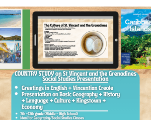 Country Study Presentation - St. Vincent & the Grenadines - Caribbeans