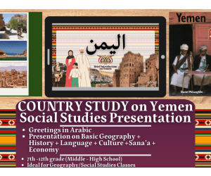 Country Study Presentation - Yemen - Middle East - Geography