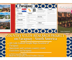 Country Study Research Project  - Paraguay - South America