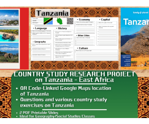 Country Study Research Project - Tanzania - East Africa