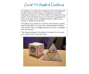 Covid-19 Masked Emotions Activity