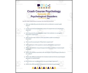 Crash Course Psychology #28: Psychological Disorders