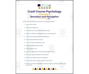 Crash Course Psychology #5: Sensation & Perception