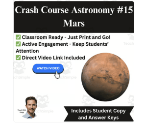 CrashCourse ASTRONOMY Video Worksheet #15: Mars