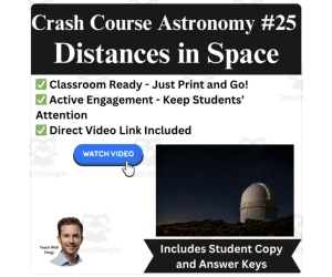 CrashCourse ASTRONOMY Video Worksheet #25: Distances in Space