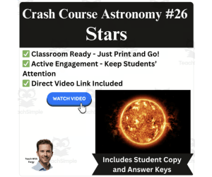 CrashCourse ASTRONOMY Video Worksheet #26: Stars