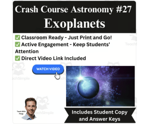 CrashCourse ASTRONOMY Video Worksheet #27: Exoplanets
