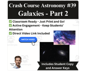 CrashCourse ASTRONOMY Video Worksheet #39: Galaxies Part 2
