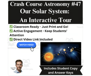 CrashCourse ASTRONOMY Video Worksheet #47: Our Solar System