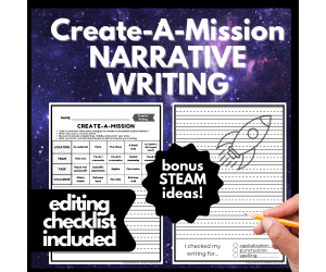 Create-A-Mission Writing Challenge