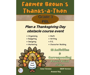 Create a Thanksgiving Day Obstacle Course Race PBL