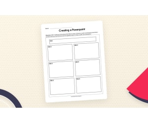Creating a Powerpoint Worksheet