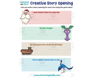 Creative Story Opening Activity