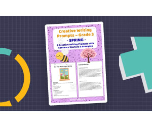 Creative Writing Prompts Grade 3 | Spring