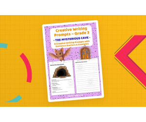 Creative Writing Prompts Grade 3 | The Mysterious Cave