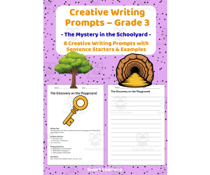 Creative Writing Prompts Grade 3 | The Mystery in the Schoolyard