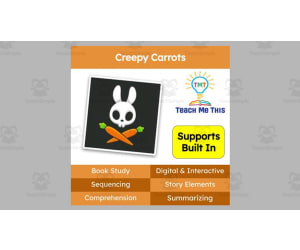 Creepy Carrots | Book Companion Activities | Digital Book Study