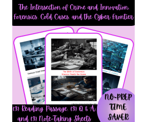 Crime and Innovation Forensics, Cold Cases, and Cyber Frontier Bundle