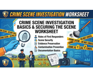 Crime Scene Investigation Basics & Securing the Scene