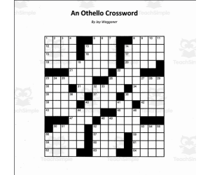 Crossword Puzzle: Othello