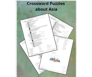 Crossword Puzzles about Asia