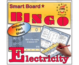 Current Electricity Smart Board Bingo