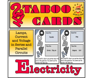 Current Electricity Taboo Cards 2
