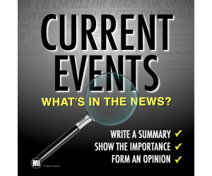 Current Events News Summary Activity