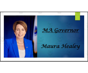 Current Massachusetts Governor and Lt. Governor (BIO PPT Bundle)