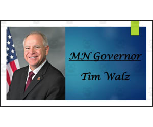 Current Minnesota Governor and Lt. Governor (BIO PPT Bundle)