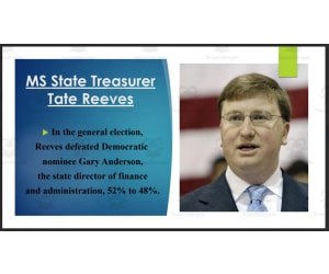 Current Mississippi Governor and Lt. Governor (BIO PPT Bundle)