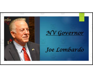 Current Nevada Governor and Lt. Governor (BIO PPT Bundle)