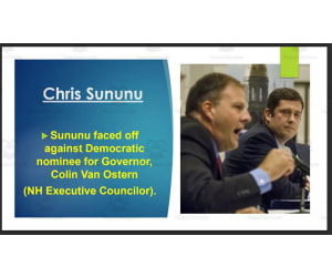 Current New Hampshire Governor, U.S. Senators & Representatives (BIO PPT Bundle)