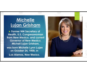 Current New Mexico Governor, U.S. Senators and Representatives (BIO PPT Bundle)