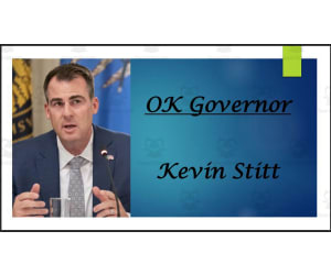 Current Oklahoma Governor and Lt. Governor (BIO PPT Bundle)