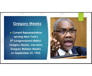 Current U.S. Representatives from New York (#1-10) BIO PPT Bundle