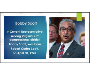 Current U.S. Representatives from Virginia (BIO PPT Bundle)