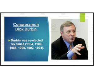 Current U.S. Senators & U.S. Representatives from Illinois (BIO PPT Bundle)