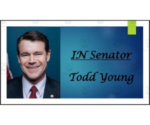 Current U.S. Senators from Indiana (Biography PPT Bundle)