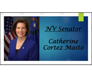 Current U.S. Senators from Nevada (Biography PPT Bundle)