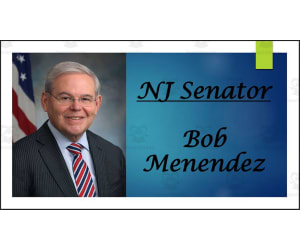 Current U.S. Senators from New Jersey (Biography PPT Bundle)
