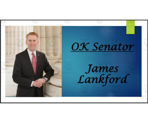Current U.S. Senators from Oklahoma (Biography PPT Bundle)