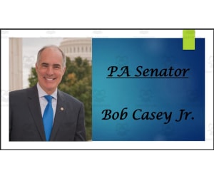 Current U.S. Senators from Pennsylvania (Biography PPT Bundle)